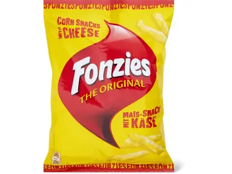 Fonzies · Snack à base de maïs · au fromage 100g