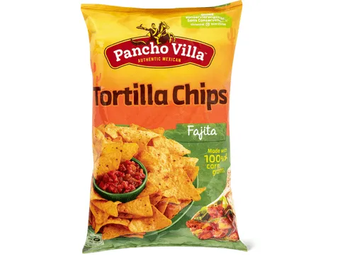 Pancho Villa · Tortilla Chips · Fajita 200g
