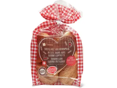 M-Classic · Petits pains complets · précuits 270g