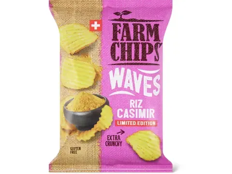 Farm Chips · Riz Casimir · sans gluten 175g