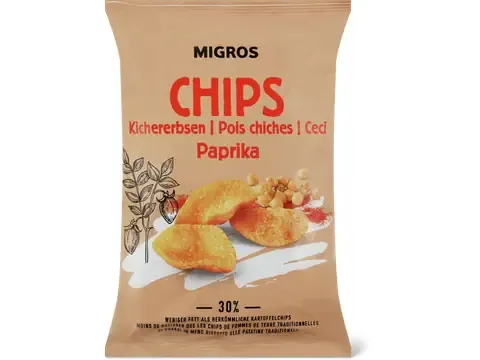 Chips aux pois chiches · Paprika 90g