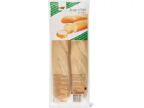 M-Budget · Baguettes 2 x 150g