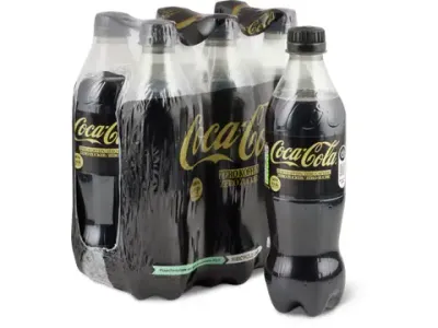 Coca-Cola · Zéro sucre et zéro caféine · Sans sucre ajouté 1x500ml