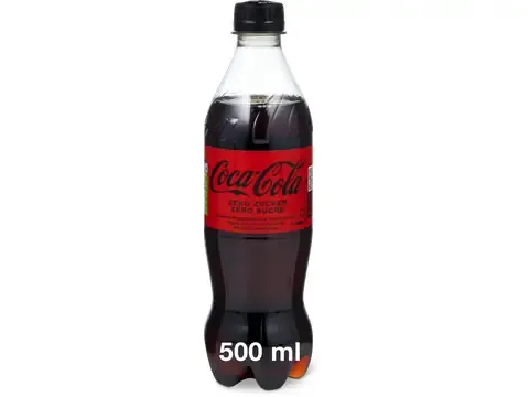 Coca-Cola · Zéro · Sans sucre ajouté 500ml
