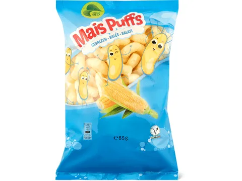 Maïs Puffs · Bio, salés 85g