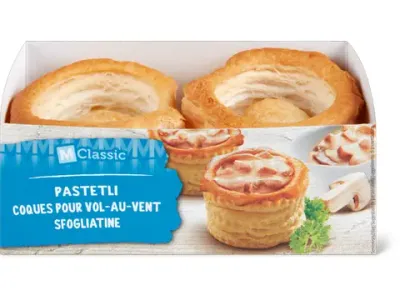 M-Classic · Coques de vol-au-vent 66g
