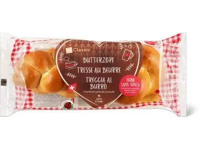 M-Classic · Tresse au beurre · IP-SUISSE, précuits 400g