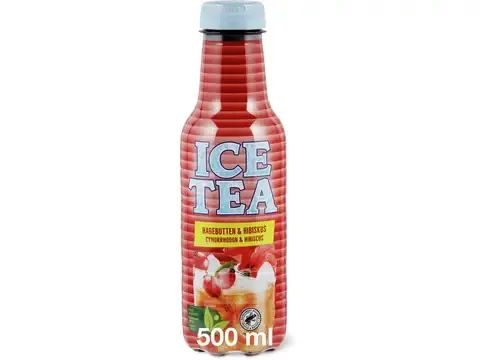 Kult · Ice Tea · Cynorhodon et hibiscus, végétalien 500ml