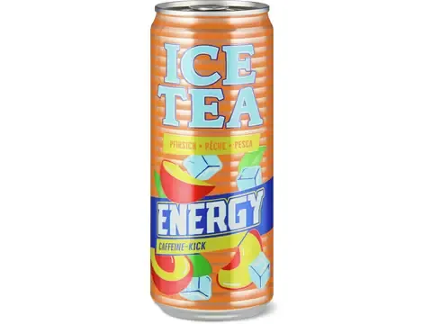 Kult · Ice Tea Energy pêche · végétalien 330ml