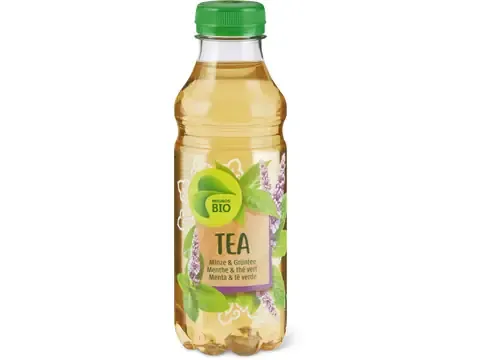 Thé froid · Bio, Menthe et thé vert 500ml