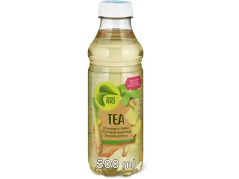 Thé froid · Bio, Citronnelle Ging., Sans sucre ajouté, végétalien 500ml