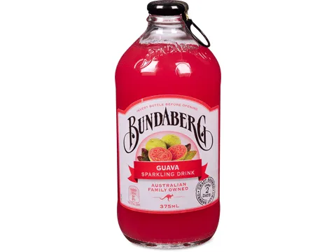Bundaberg · Guava · Sparkling Drink 375ml