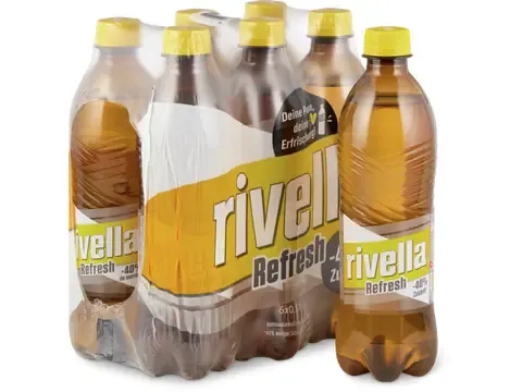 Rivella · Jaune · Refresh, -40% de sucres, végétalien 1x500ml