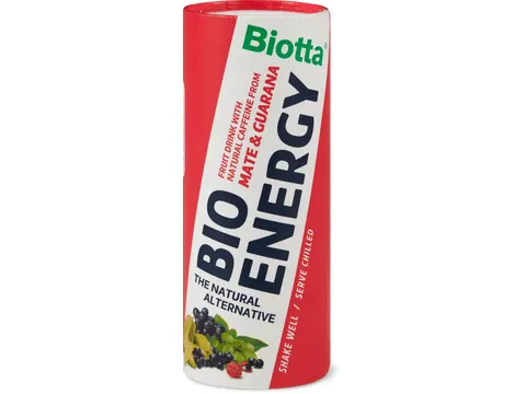 Biotta · Bio Energy · Bio, Maté et guarana, végétalien 250ml