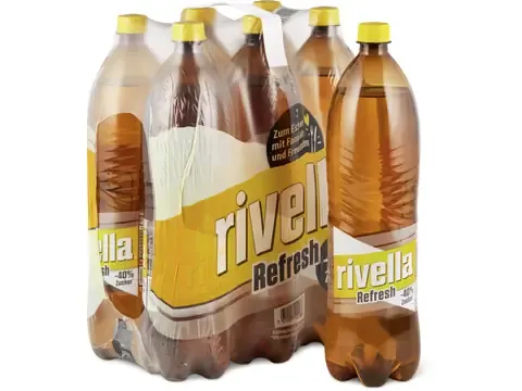 Rivella · Jaune · Refresh, - 40% de sucre, végétalien 1x1.5l