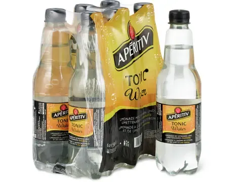 Apéritiv · Tonic water · Limonade à l’arôme de citron et de limette, avec quinine 1x500ml