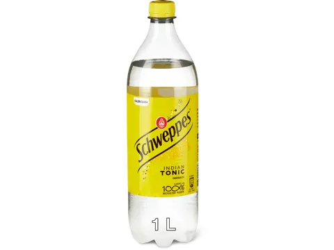 Schweppes · Indian Tonic · pauvre en calories 1l