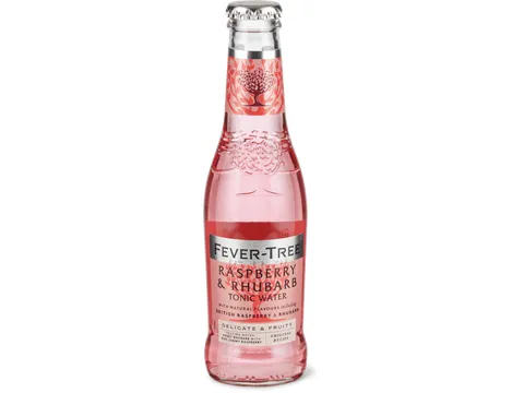 Fever Tree · Tonic Water · Raspberry &amp; Rhubarb, Dark Cherry 200ml