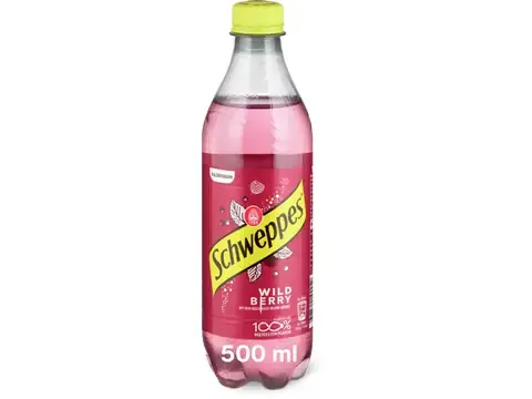 Schweppes · Wild Berry · faible en calories 500ml
