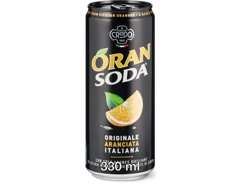 Terme di Crodo · Oran Soda · Orange 330ml