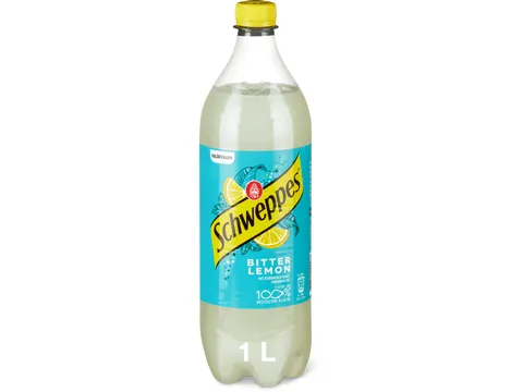 Schweppes · Bitter Lemon · pauvre en calories 1l