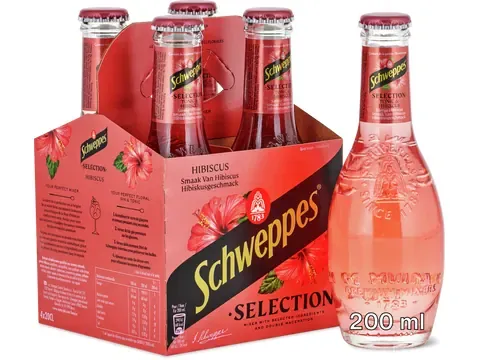 Schweppes · Selection Tonic &amp; Hibiscus · sans alcool 1x200ml