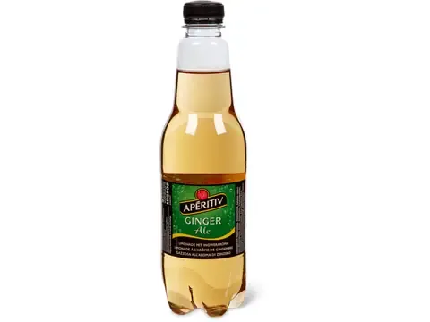 Apéritiv · Ginger Ale · Limonade à l’arôme de gingembre 500ml