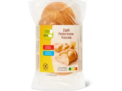 Petite tresse · aha!, sans gluten, sans lactose 200g
