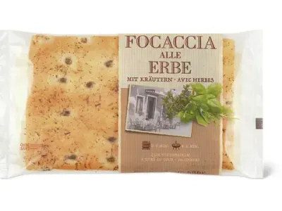 Focaccia · aux herbes 240g