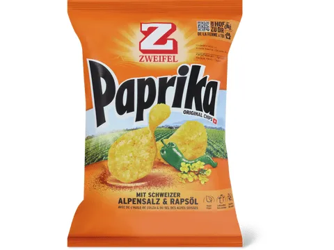 Zweifel Original · Chips · Paprika 90g