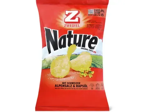 Zweifel Original · Chips · Nature 90g