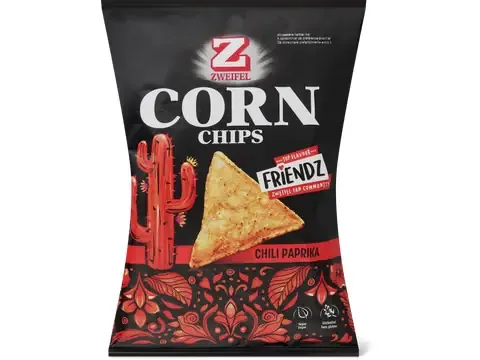 Zweifel Corn Chips · Chili Paprika 125g