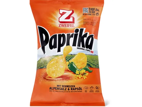 Zweifel Original · Chips · Paprika 175g