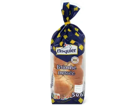 Brioche Pasquier · Brioche Pasquier · prétranchée 500g