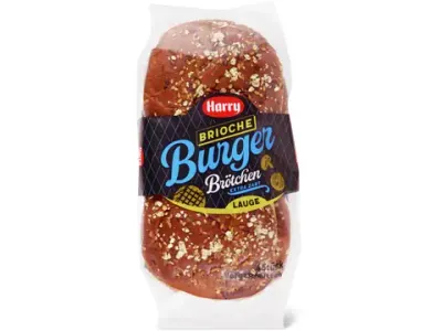 Harry · Brioche burger buns bretzel 300g