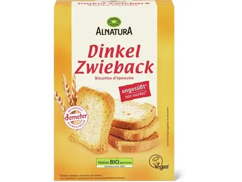 Alnatura · Pain croustillant · Bio, Pain croustillant d’épeautre aux graines 200g