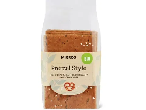 Pain croustillant · Bio, Pretzel style 200 g