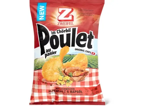 Zweifel · Chips · Poulet au panier 175g