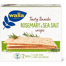 Wasa · Pain croustillant · Romarin et sel marin 190g