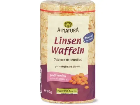 Alnatura · Galettes de lentilles · Bio 100g
