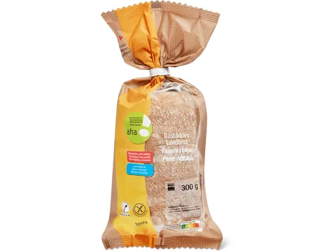 Pain rustique · aha!, avec avoine, sans gluten, sans lactose 300g