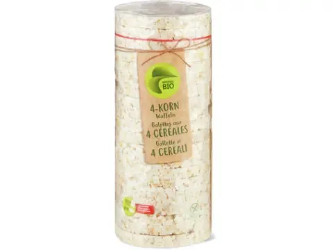 Galettes aux 4 céréales · Bio, aha!, sans gluten 130g