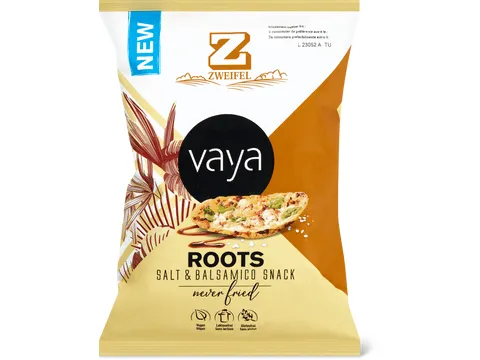 Zweifel Vaya · Roots · Salt &amp; Balsamico Snack 80g