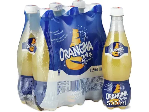 Orangina · Zero · Sans sucre ajouté 1x500ml