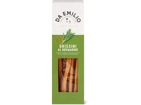 Da Emilio · Grissini · al rosmarino 200g