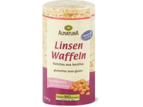 Alnatura · Galettes aux lentilles · Bio 44g