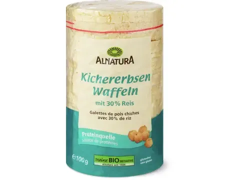 Alnatura · Galettes de pois chiches · Bio 100g