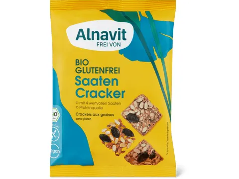Alnavit · Crackers aux graines · Bio 75g