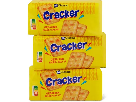 M-Classic · Crackers · salés 100g