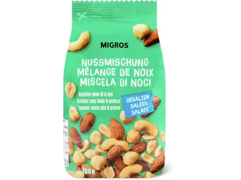 Mélange de noix · grillées sans graisse 200g